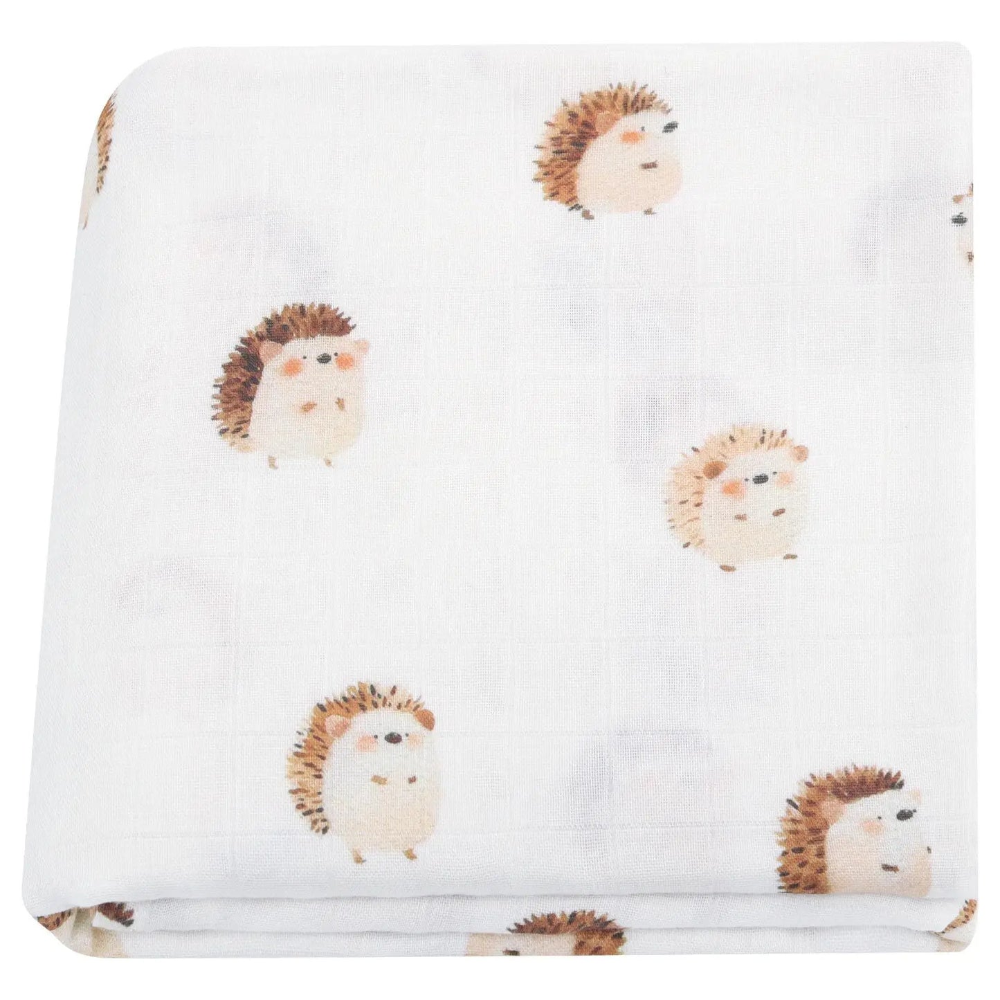 Extra Large Hedgehog Bamboo Muslin
