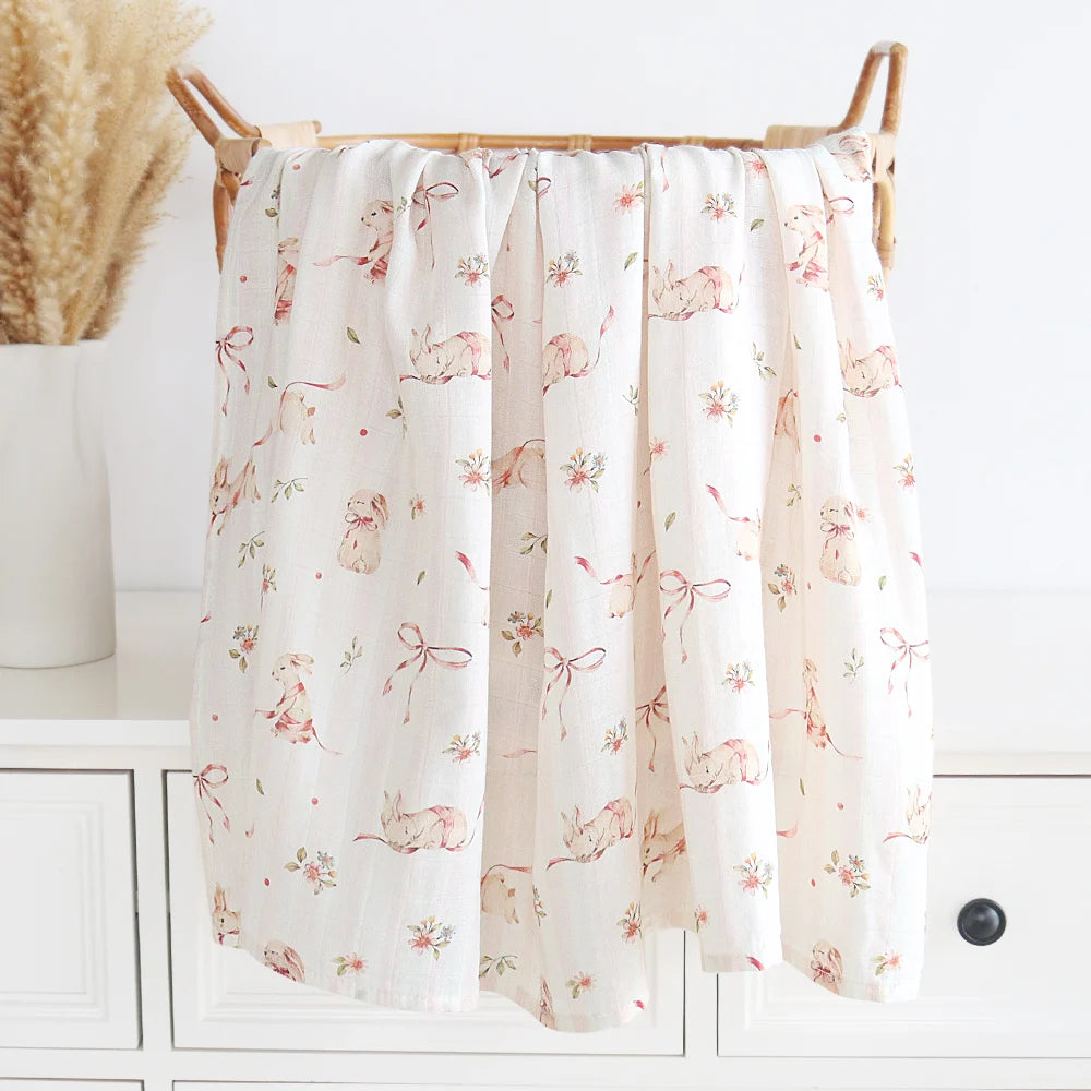 Extra Large Bunny Bamboo Muslin