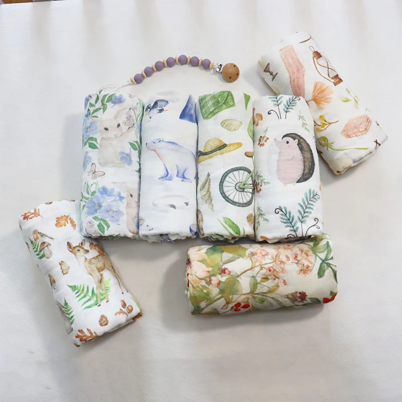 Extra Large Rabbit Bamboo Muslin