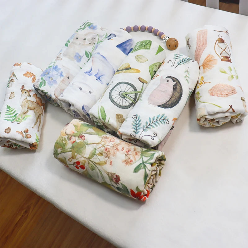 Extra Large Rabbit Bamboo Muslin
