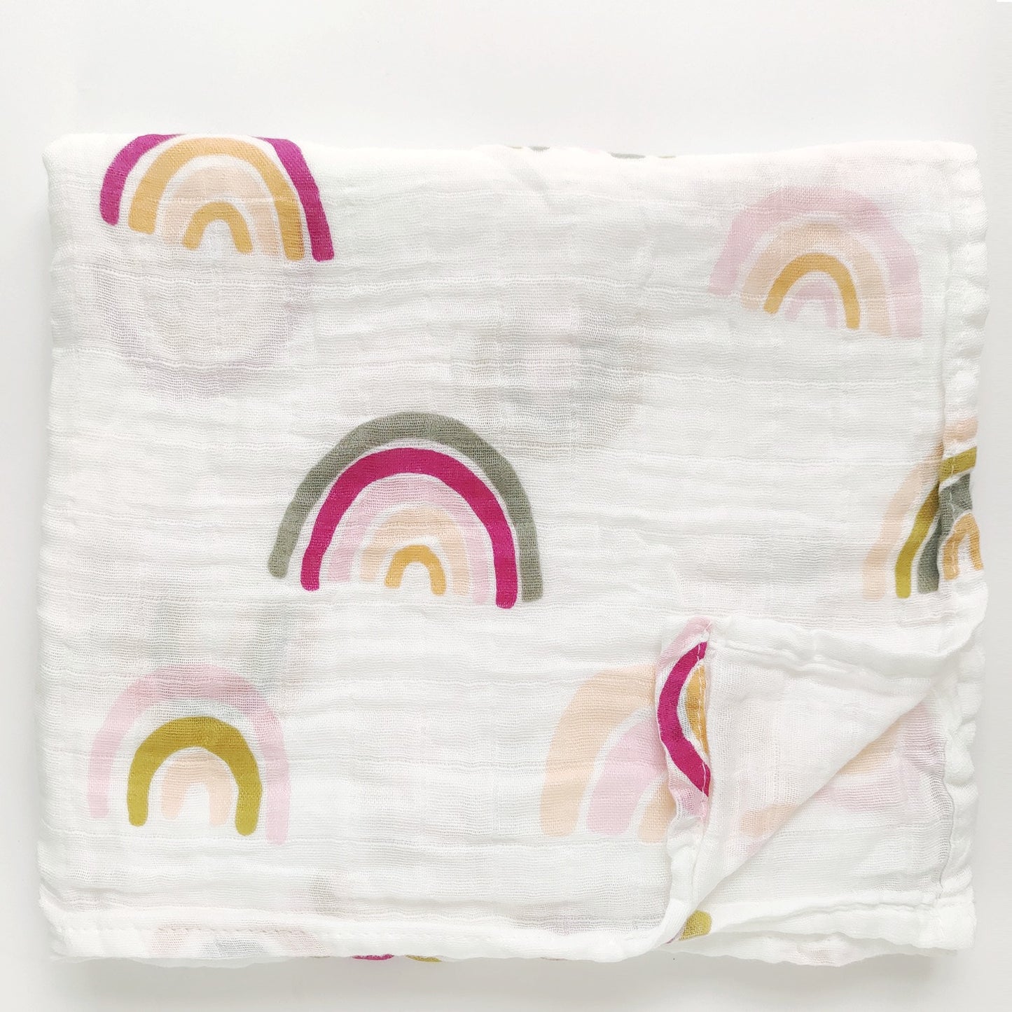Extra Large Rainbow Cotton Muslin