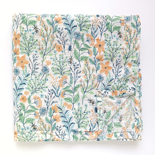 Extra Large Meadow Cotton Muslin