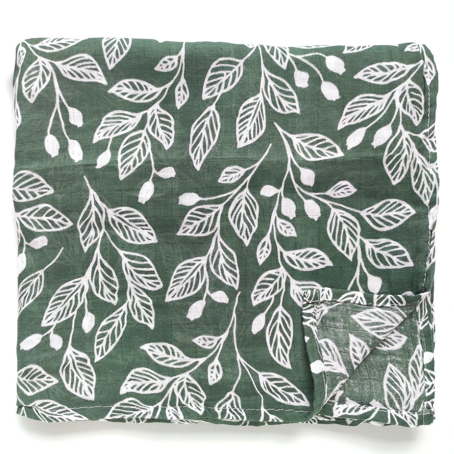 Extra Large Leafy Cotton Muslin