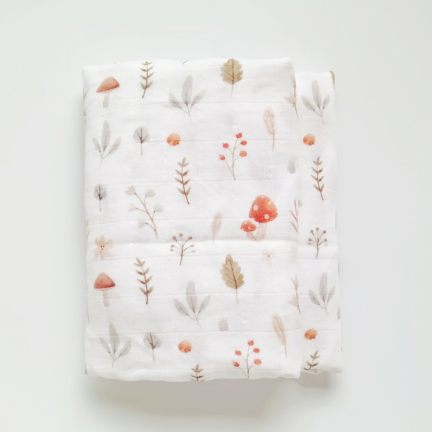 Extra Large Woodland Bamboo Muslin