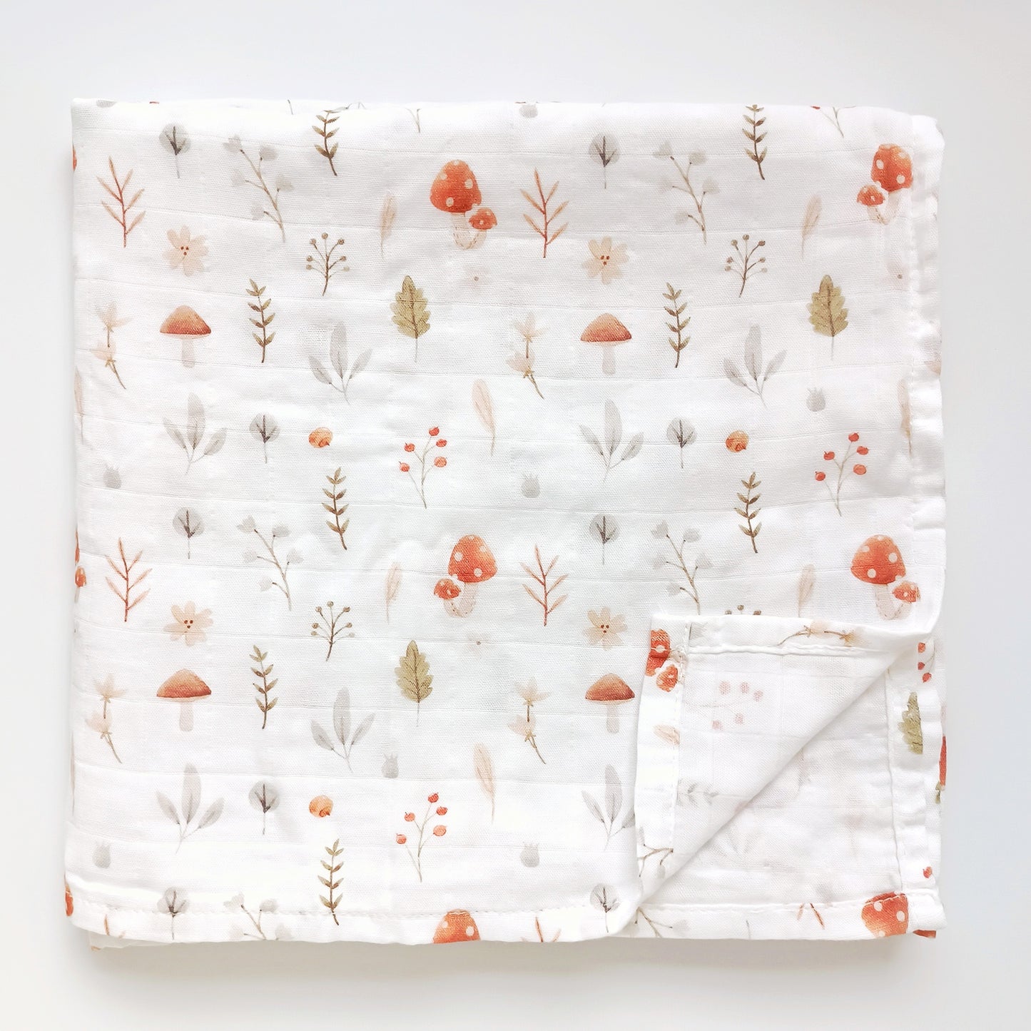 Extra Large Woodland Bamboo Muslin