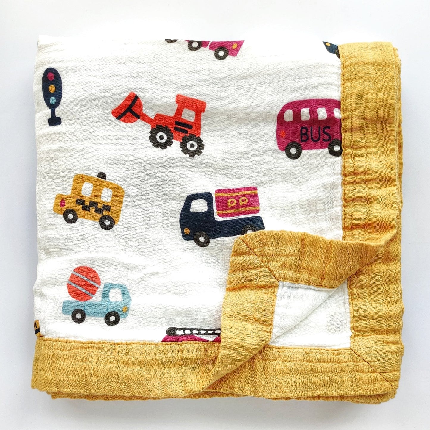 Four Layer Truck Bamboo Blanket
