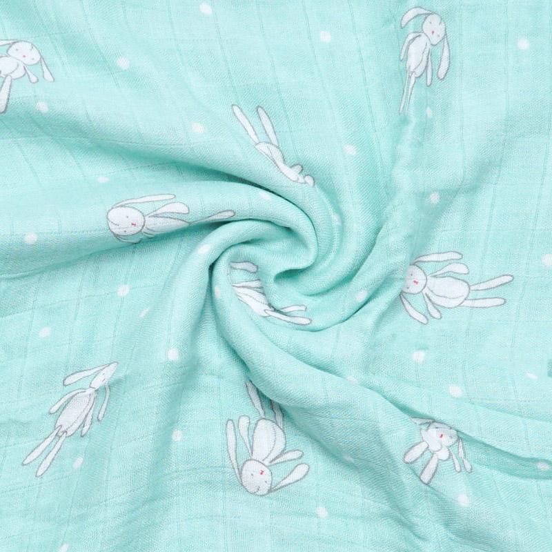 2 Pack Extra Large Bunny Bamboo Muslins