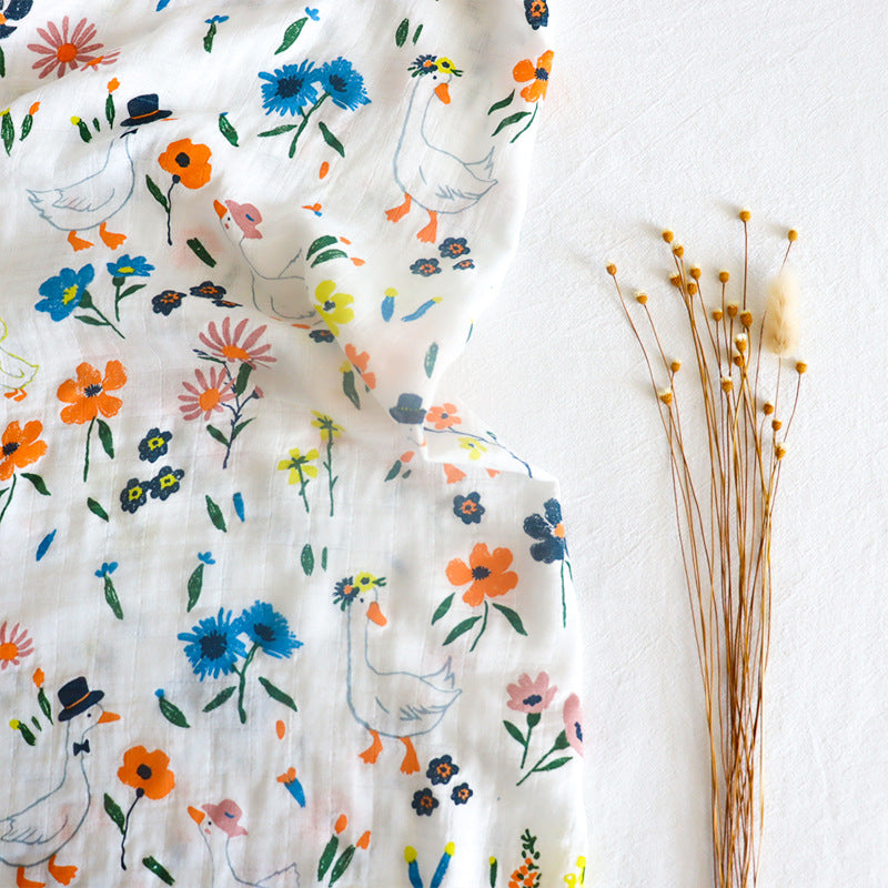 Extra Large Goose Bamboo Muslin