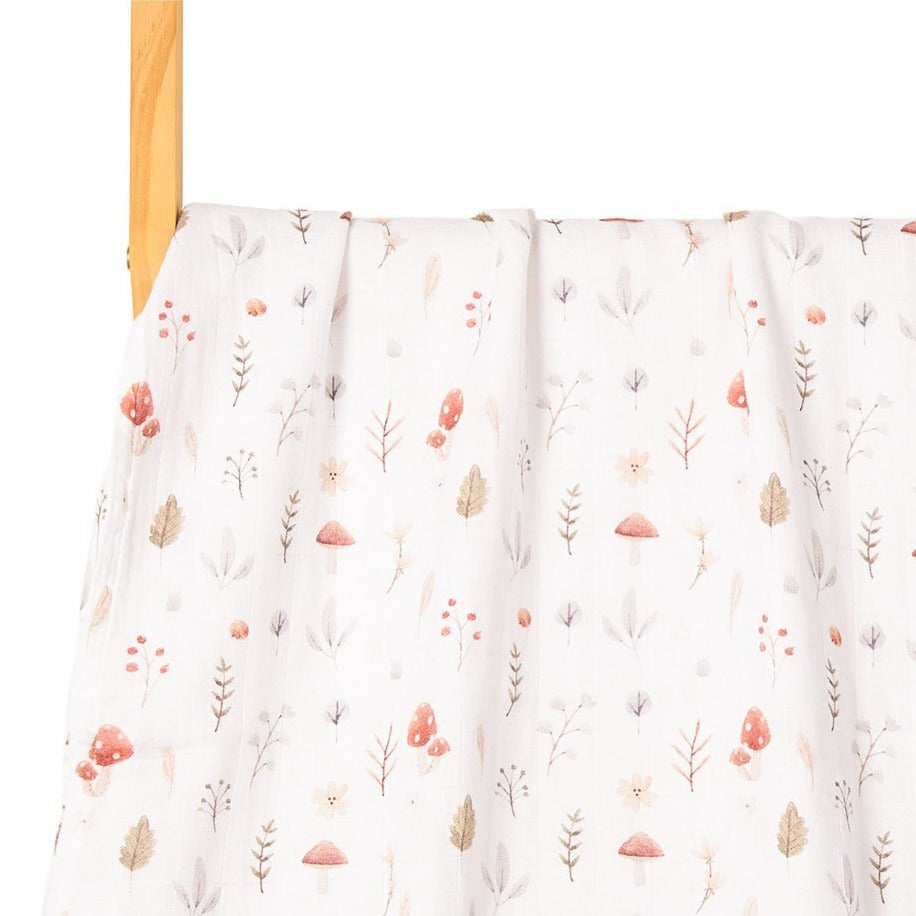 Extra Large Woodland Bamboo Muslin