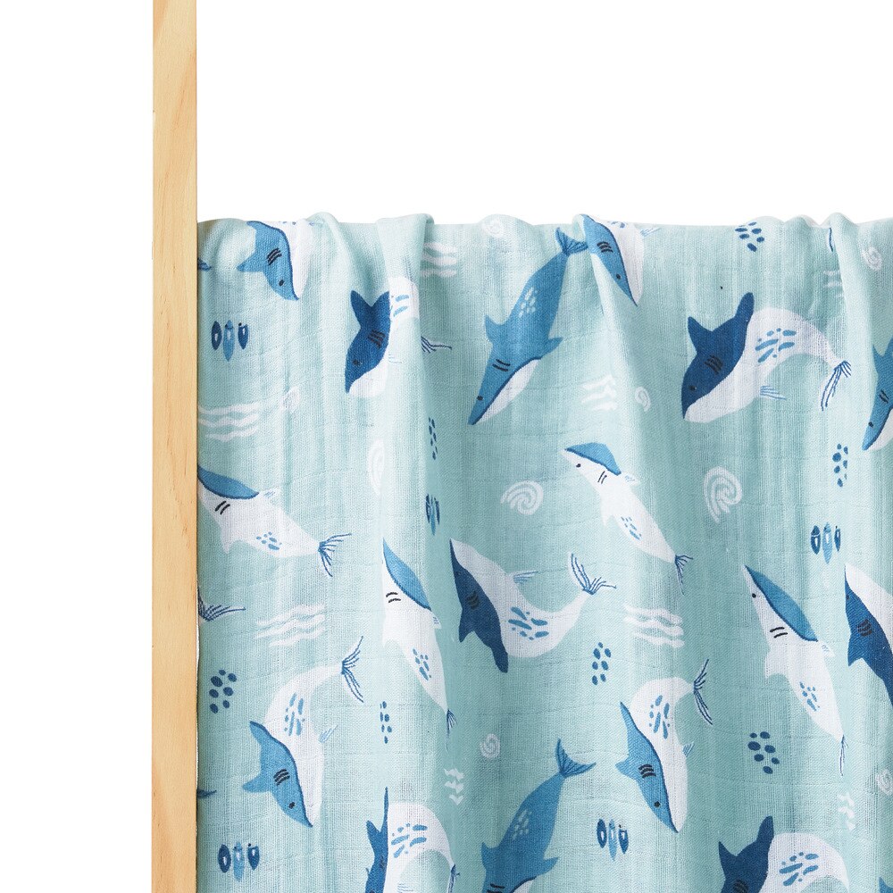 Extra Large Shark Cotton Muslin
