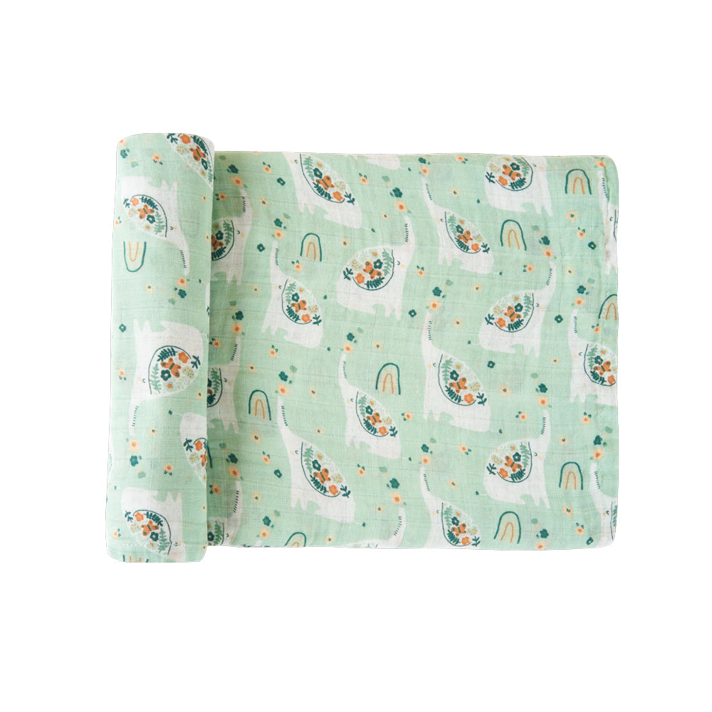 Extra Large Elephant Cotton Muslin