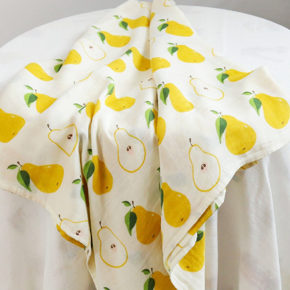 2 Pack Extra Large Fruity Bamboo Muslins