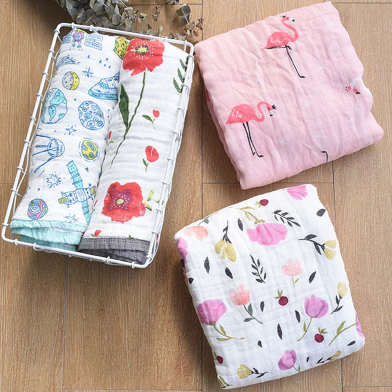 Four Layer Space Cotton Blanket