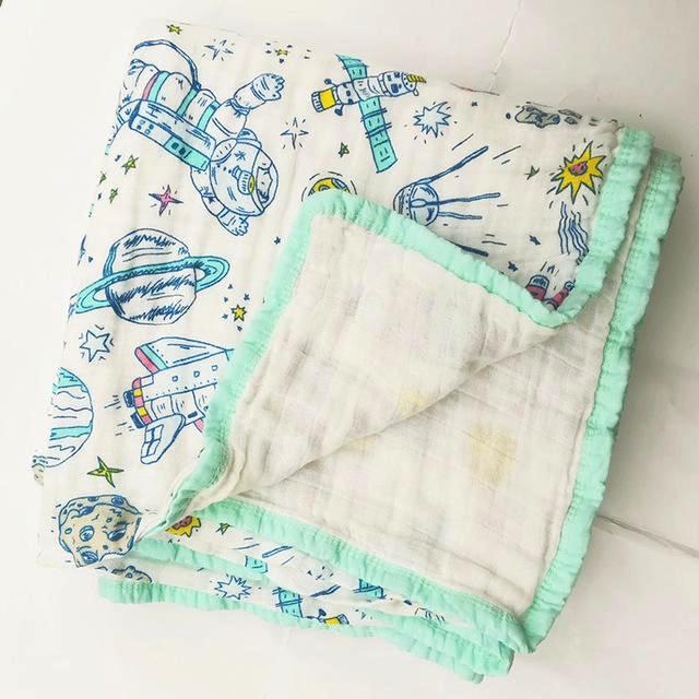 Four Layer Space Cotton Blanket