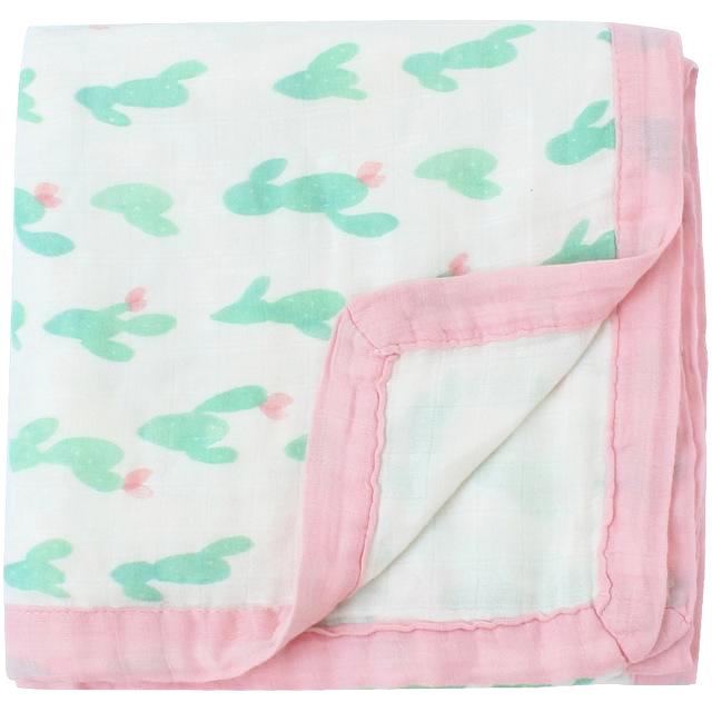 Four Layer Cactus Bamboo Blanket