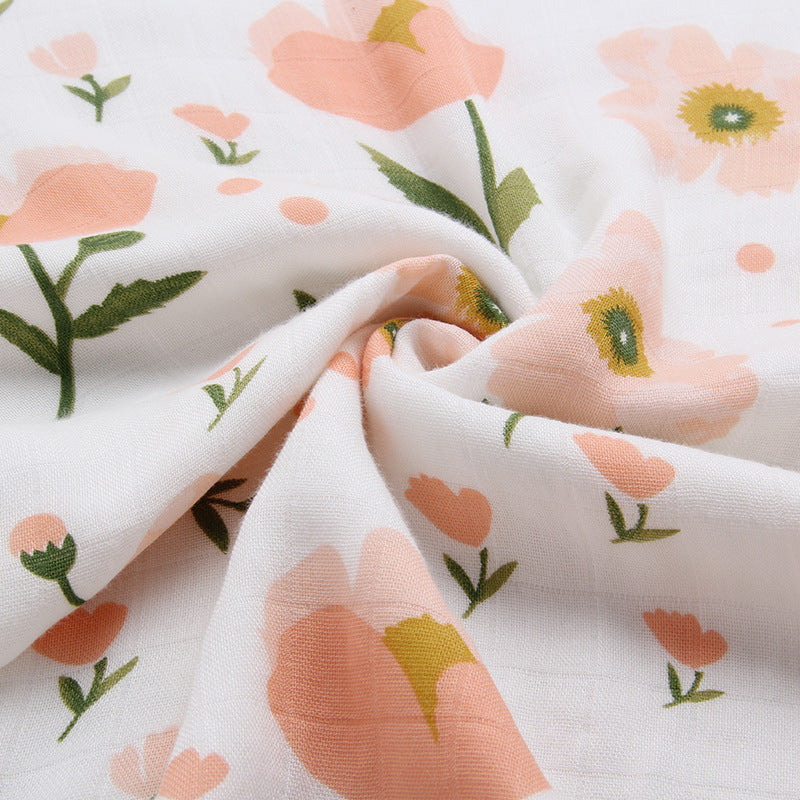 Four Layer Poppy Bamboo Blanket