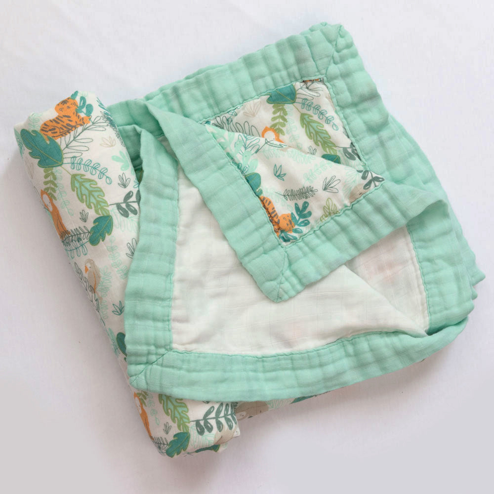 Four Layer Rainforest Bamboo Blanket