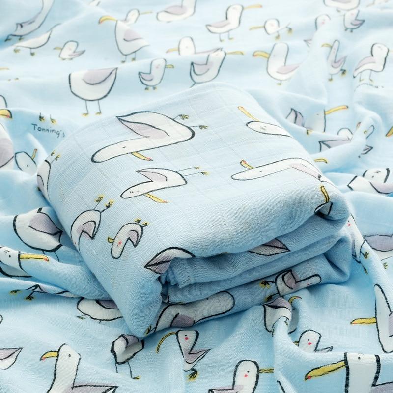 2 Pack Extra Large Sealife Bamboo Muslins