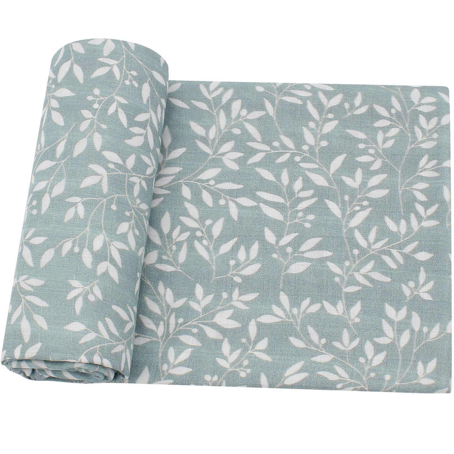 Extra Large Leafy Bamboo Muslin