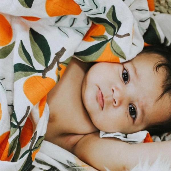 2 Pack Extra Large Fruity Bamboo Muslins
