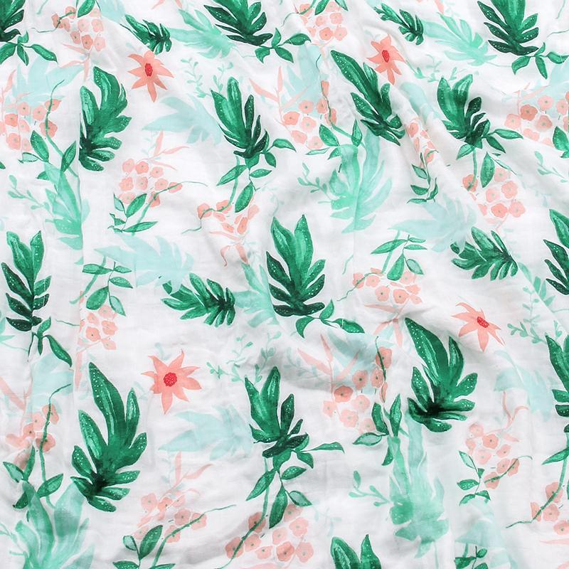 Four Layer Tropical Bamboo Blanket