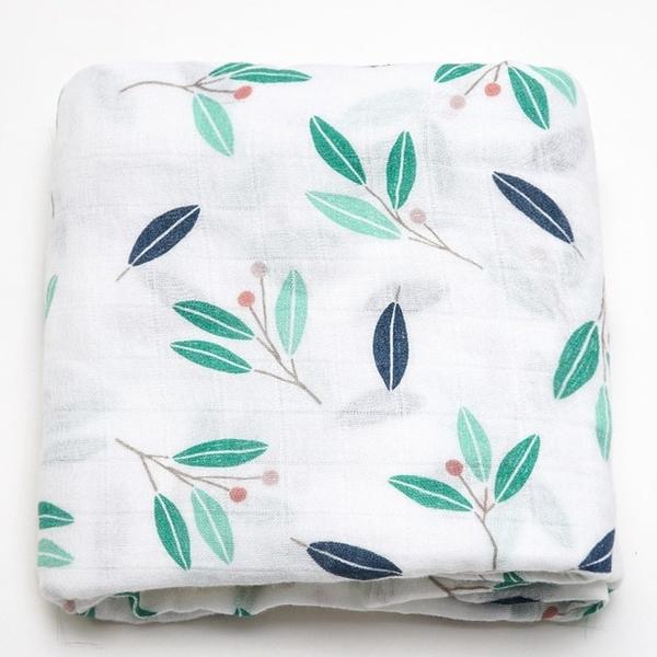 Extra Large Olive Bamboo Muslin
