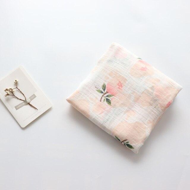 Extra Large Floral Cotton Muslin