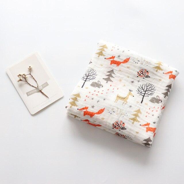 Extra Large Woodland Cotton Muslin
