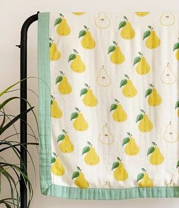 Four Layer Pear Bamboo Blanket