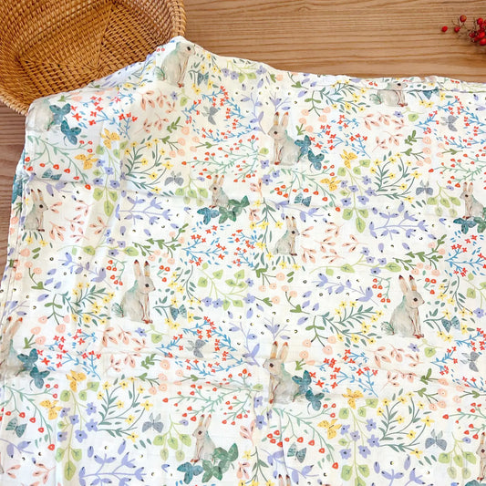 Extra Large Meadow Bamboo Muslin