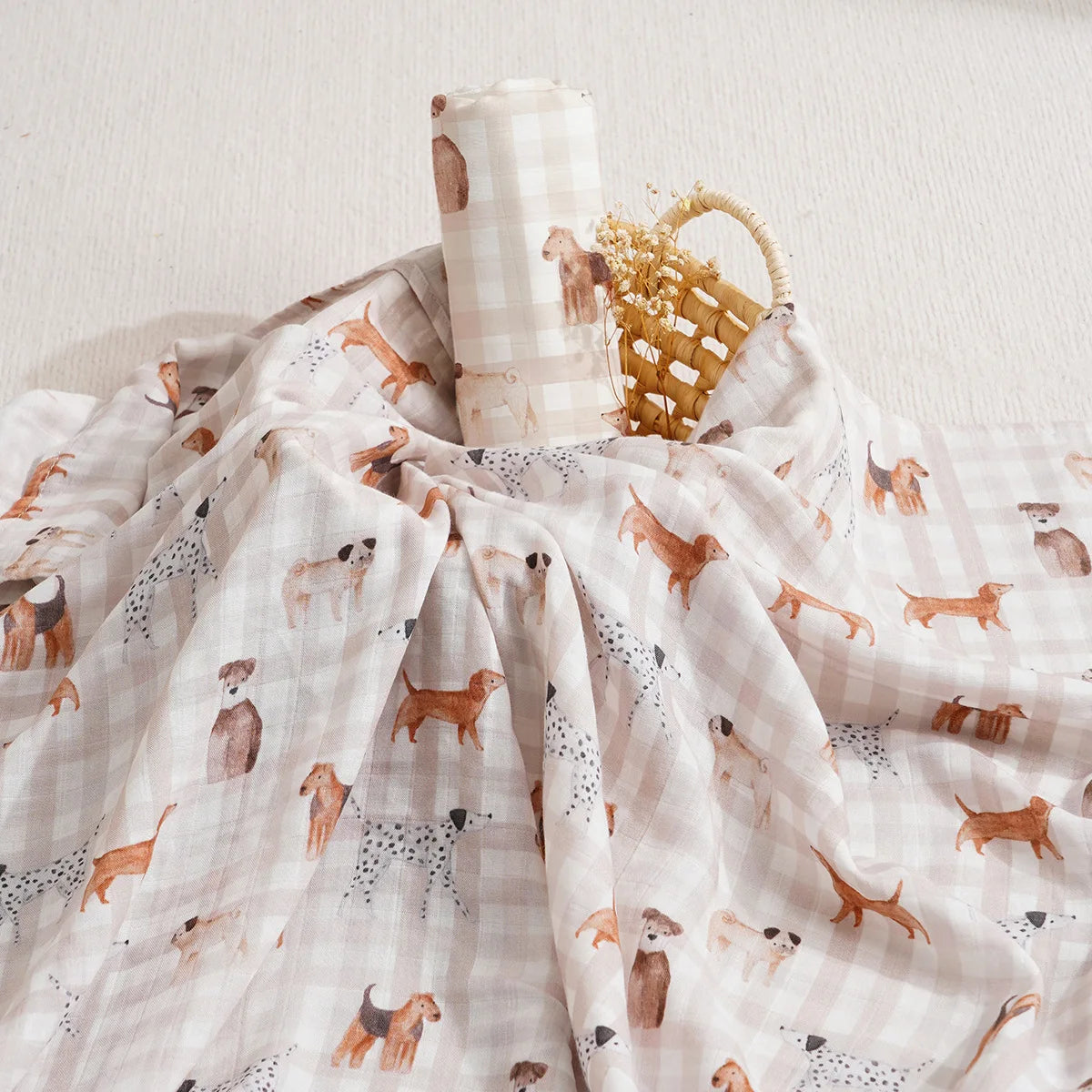 Extra Large Dog Bamboo Muslin