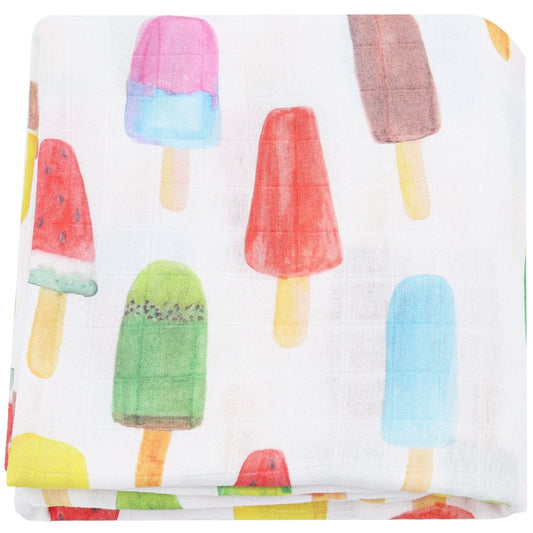 Extra Large Ice Lolly Bamboo Muslin