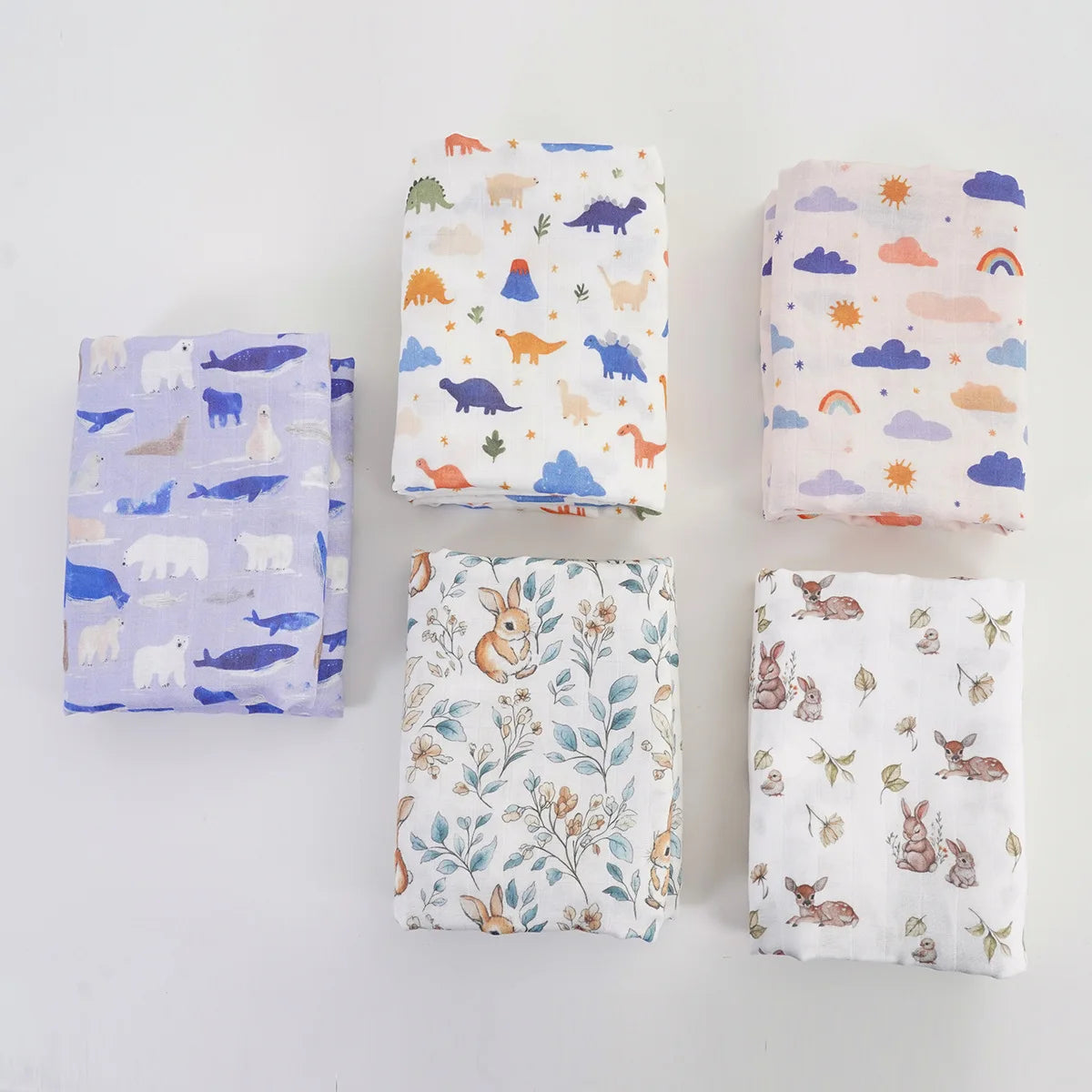 Extra Large Arctic Bamboo Muslin