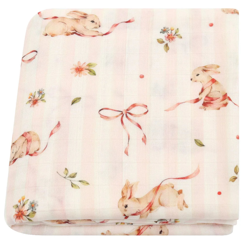 Extra Large Bunny Bamboo Muslin