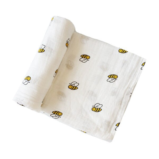 Extra Large Bee Cotton Muslin