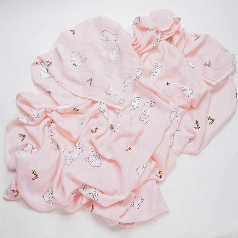 Extra Large Bunny Bamboo Muslin