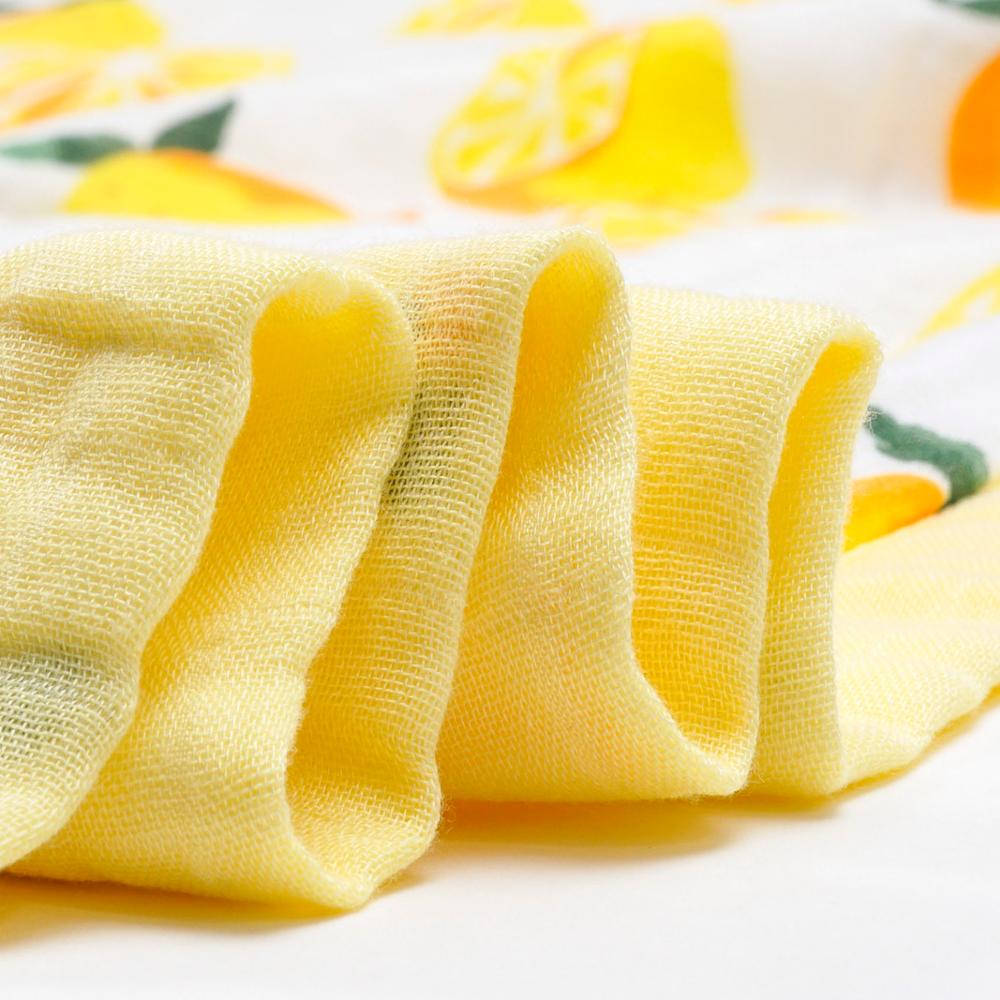 Four Layer Lemon Bamboo Blanket