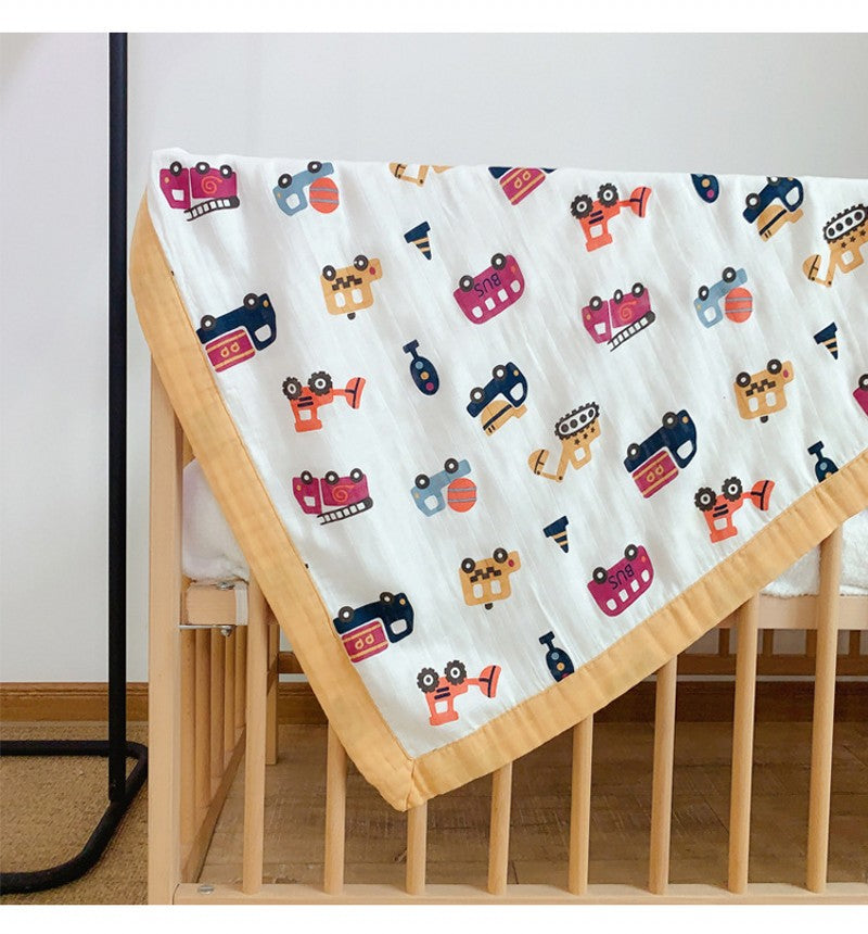 Four Layer Truck Bamboo Blanket