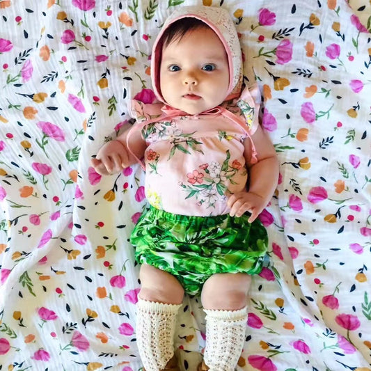 Extra Large Wildflower Cotton Muslin