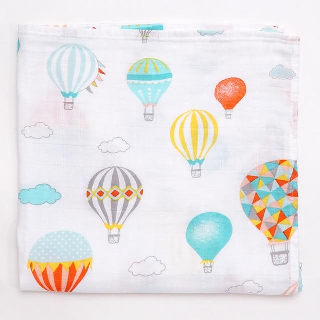 Balloon Bamboo Muslin Square