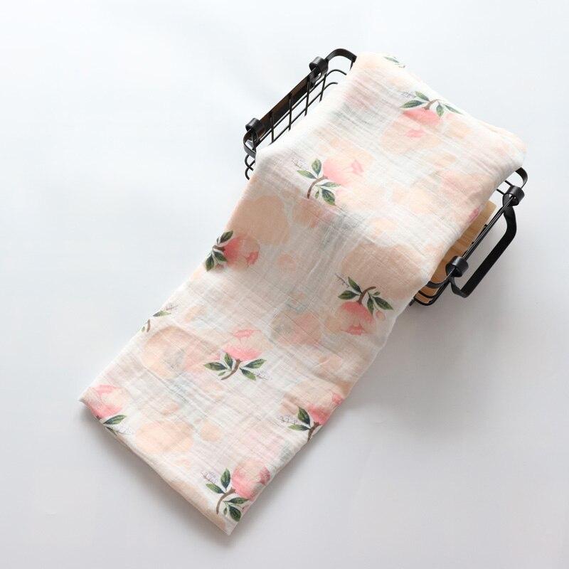 Extra Large Floral Cotton Muslin