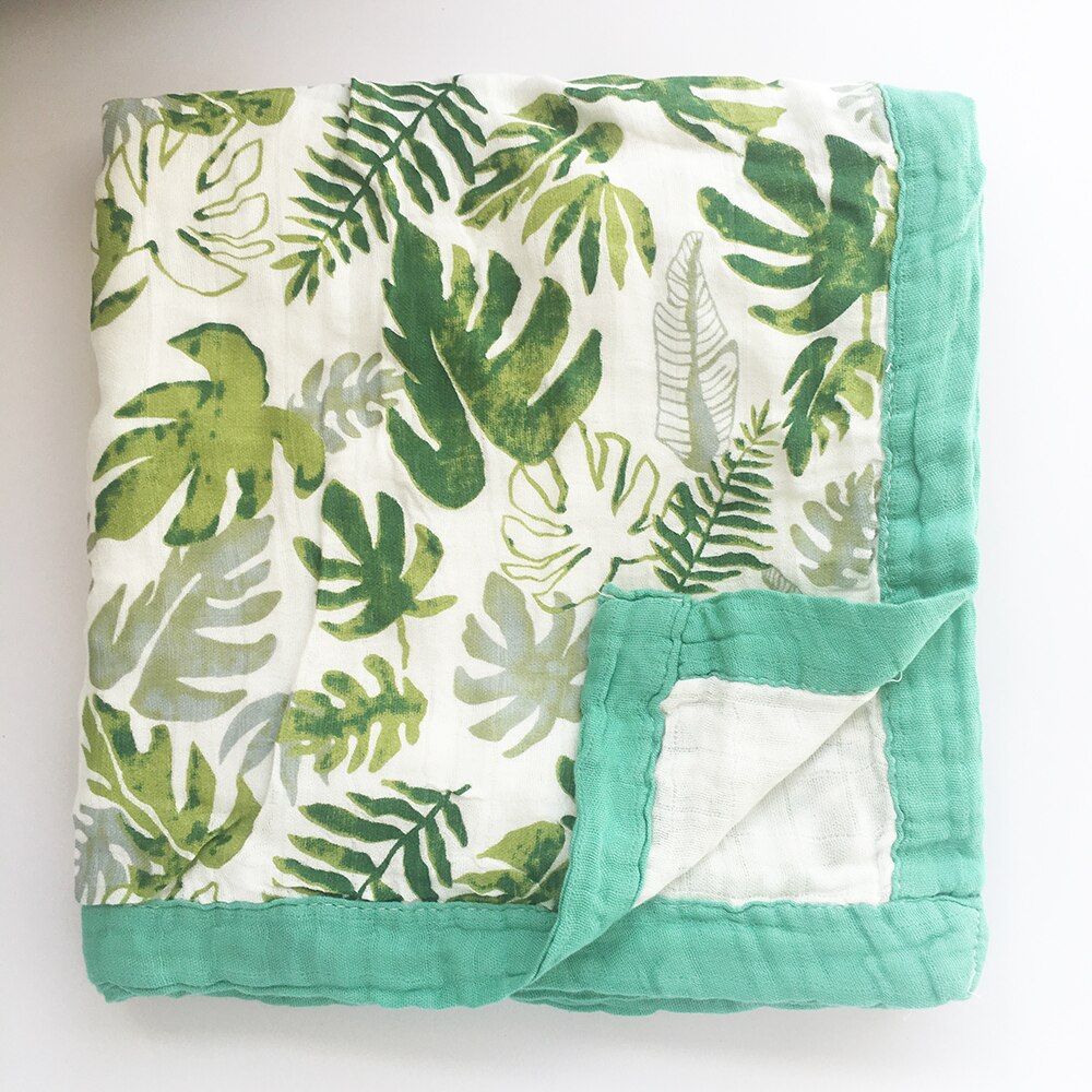 Four Layer Jungle Bamboo Blanket