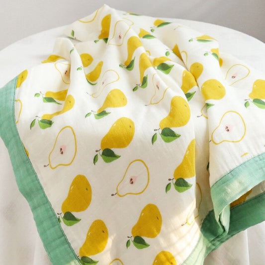 Four Layer Pear Bamboo Blanket