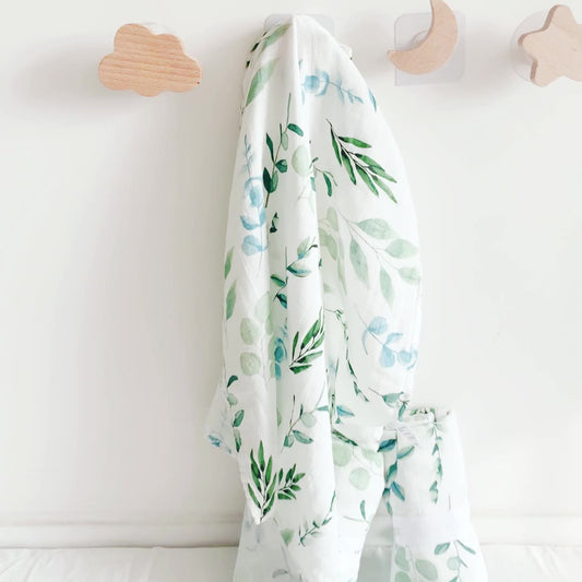 Extra Large Eucalyptus Bamboo Muslin