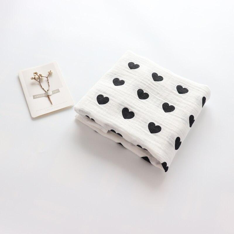Extra Large Heart Cotton Muslin